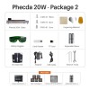 Elegoo Phecda 20W Laser Cutting Engraving High Precision Smoke Filter - Package 2 Set